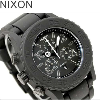 ニクソン(NIXON)の【ネット品切れモデル】NIXON ユニセックス 腕時計 ブラック ラバーベルト (腕時計(アナログ))