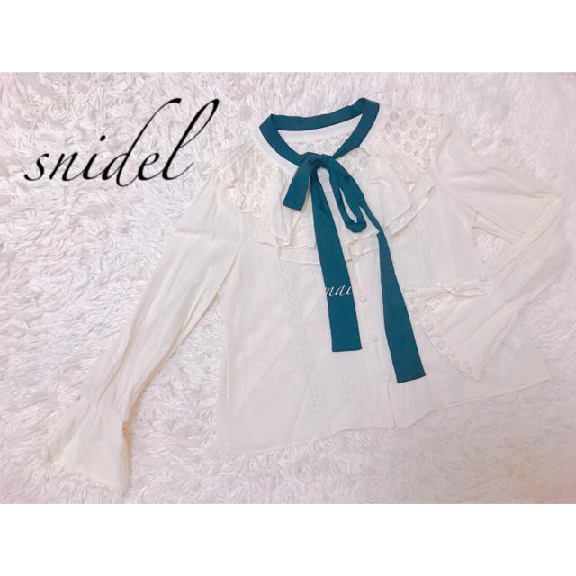 snidel☆完売ボウタイブラウスシャツ/ブラウス(長袖/七分)
