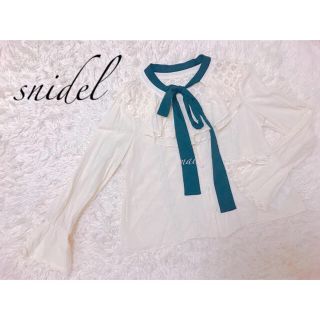 スナイデル(SNIDEL)のsnidel☆完売ボウタイブラウス(シャツ/ブラウス(長袖/七分))