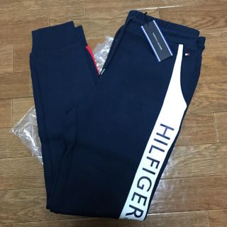 TOMMY HILFIGER トラックパンツ ジョガー スキニー S ネイビー