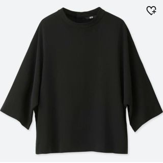 ユニクロ(UNIQLO)の【新品】UNIQLO ドレープモックネック ブラウス(シャツ/ブラウス(長袖/七分))