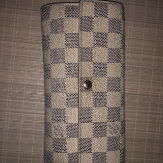 ルイヴィトン(LOUIS VUITTON)のルイヴィトン LOUISVUITTON 長財布 ダミエ アズール(財布)