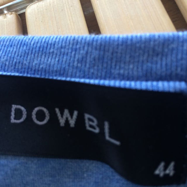 DOWBL 44 ブルー 美品 メンズのトップス(その他)の商品写真