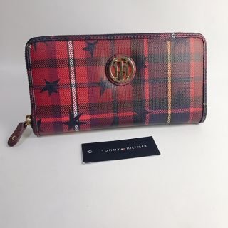 トミーヒルフィガー(TOMMY HILFIGER)のTOMMY HILFIGER トミー タグ付き★チェック柄　長財布　新品未使用(財布)