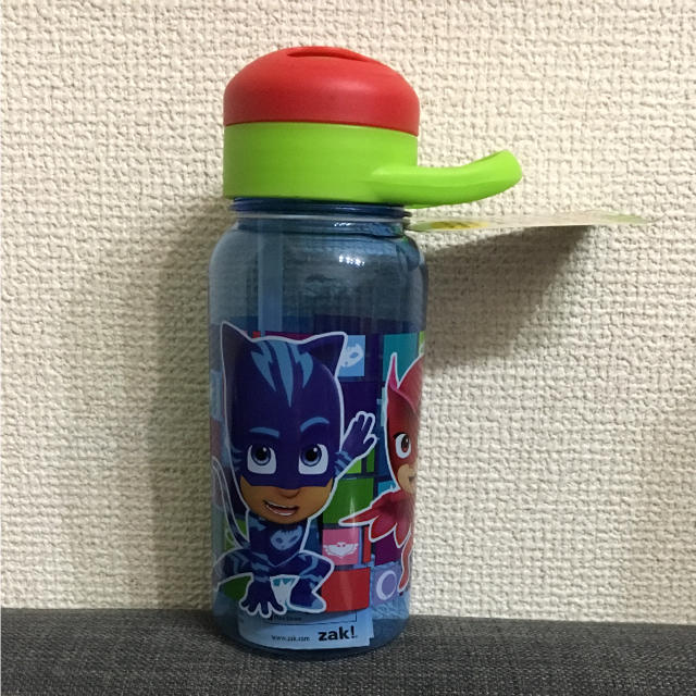 Disney(ディズニー)のレア！PJMASKSパジャマスク水筒 キッズ/ベビー/マタニティの授乳/お食事用品(水筒)の商品写真