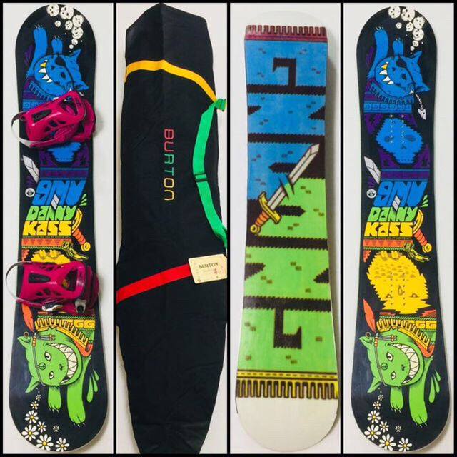 GNUロッカーボード他スノーボードセット[板155cm/ブーツ26.5cm GNUロッカーボード他スノーボードセット[板155cm/ブーツ26.5cm
