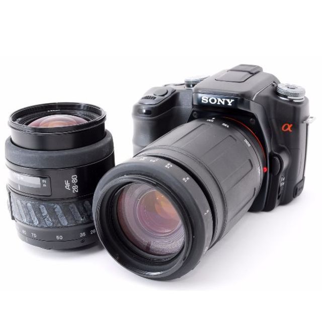 SONY - ❤️超望遠 ＆ 標準 ❤️屋外でも大活躍❤️ソニー α100 ダブルレンズセット