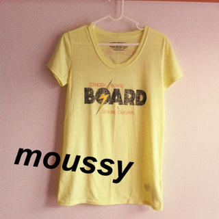 マウジー(moussy)のmoussy☆Ｔシャツ(Tシャツ(半袖/袖なし))