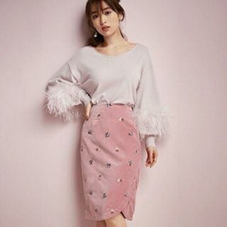 ウィルセレクション(WILLSELECTION)の今期　ウィルセレクション　袖ファーニット(ニット/セーター)