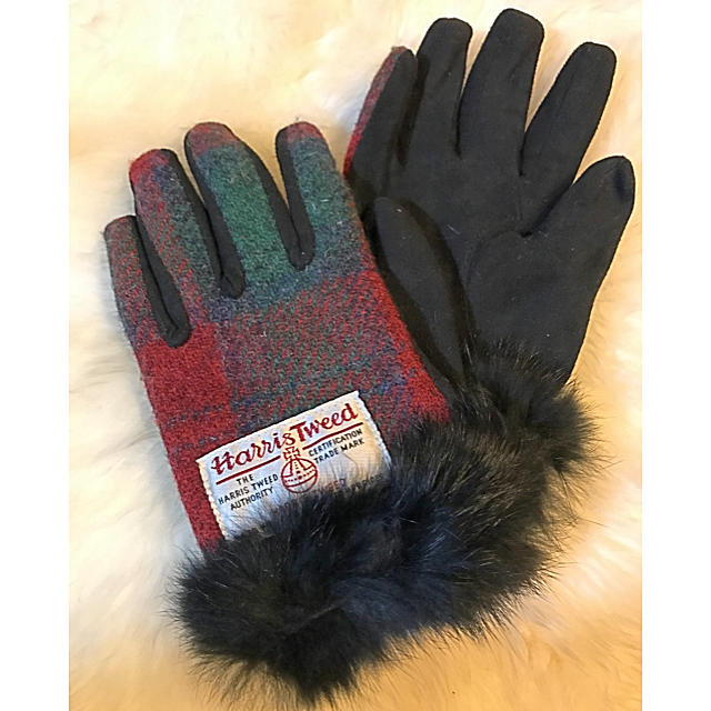 Harris Tweed(ハリスツイード)のハリスツイード 手袋  レディースのファッション小物(手袋)の商品写真