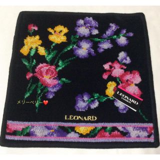 レオナール(LEONARD)の【新品】❤️レオナール タオルハンカチ❤︎シェニール織り💐✨(ハンカチ)