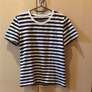 ムジルシリョウヒン(MUJI (無印良品))の無印良品  ボーダーＴシャツ(Tシャツ(半袖/袖なし))