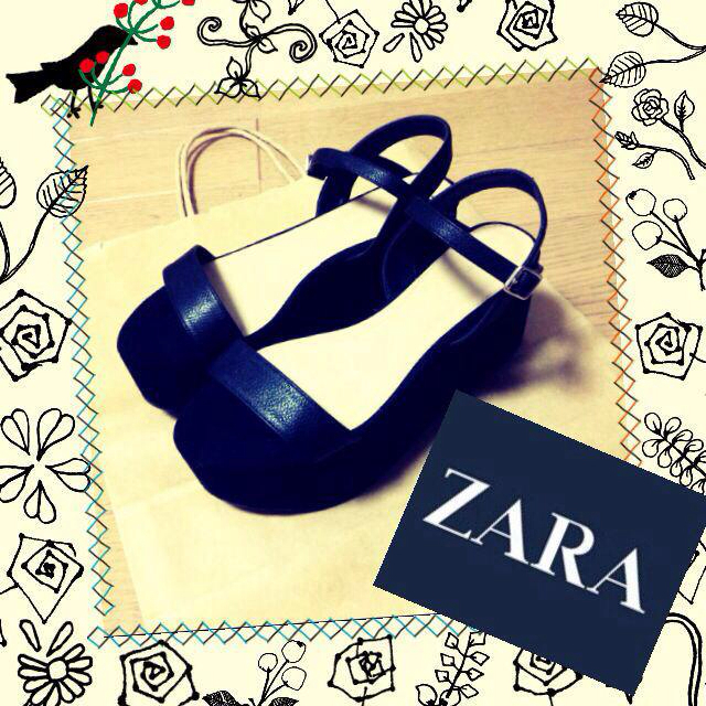 ZARA(ザラ)のZARAサンダル レディースの靴/シューズ(サンダル)の商品写真