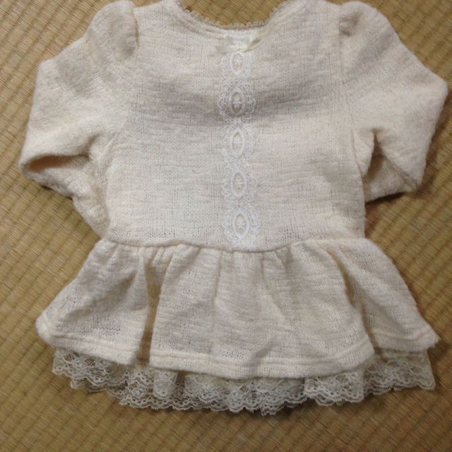 mezzo piano(メゾピアノ)のmezzopiano ニット セーター（120cm） キッズ/ベビー/マタニティのキッズ服女の子用(90cm~)(その他)の商品写真