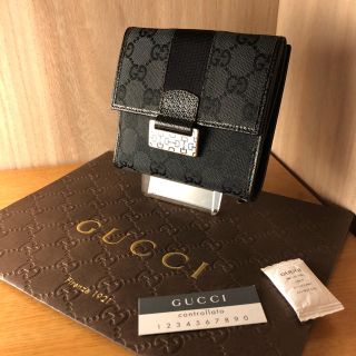 グッチ(Gucci)の✨もきゅ様専用ページ✨超おしゃれ！！ グッチ Wホック 二つ折り財布 男女兼用 (財布)