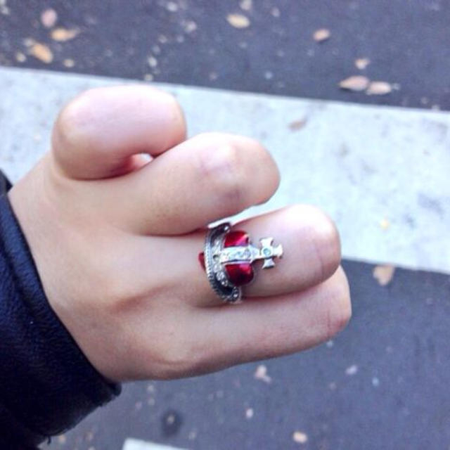 Vivienne Westwood(ヴィヴィアンウエストウッド)のvivienneのハートリング♡ レディースのアクセサリー(リング(指輪))の商品写真