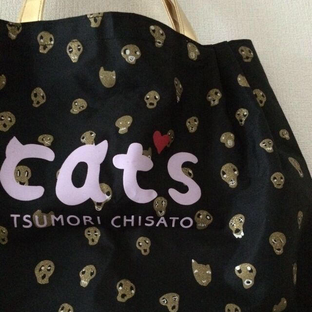 TSUMORI CHISATO(ツモリチサト)のツモリチサト  ⁂ catsバッグ レディースのバッグ(トートバッグ)の商品写真