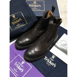 トリッカーズ(Trickers)のトリッカーズ TRICKER'Sサイドゴアブーツ ヘンリーUK7ハーフ ワイズ5(ブーツ)