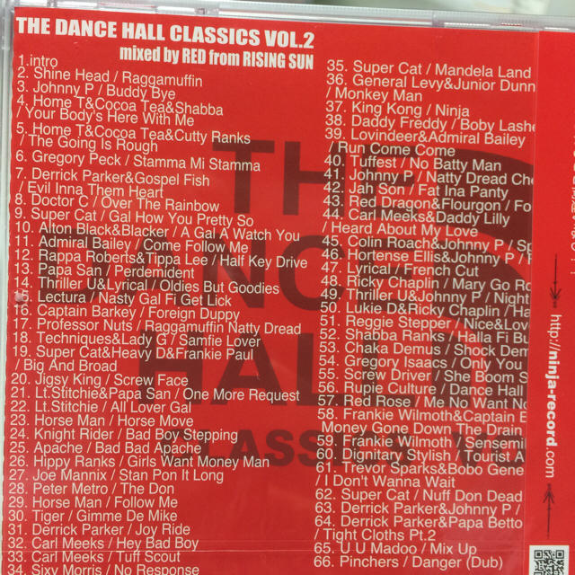 Reggae]The Dancehall Classics volume.2 エンタメ/ホビーのCD(ワールドミュージック)の商品写真