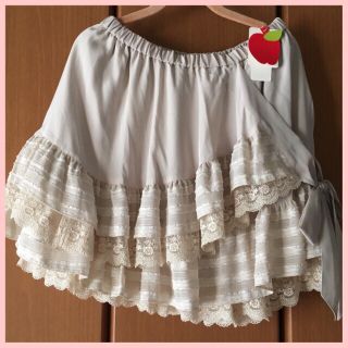 フランシュリッペ(franche lippee)の【新品タグ付き】franchelippe ღ サイドレースリボンチュチュパンツ(キュロット)