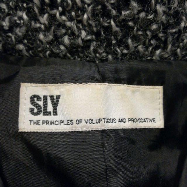SLY(スライ)の◆ＳＬＹ　レディース　【ダブルカラー　ダウンコート　サイズ２　ボリューム襟】 レディースのジャケット/アウター(ダウンコート)の商品写真