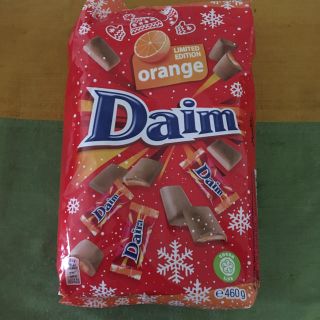 イケア(IKEA)のIKEA チョコレート Daim(ダイム) 期間限定 オレンジ味♡(菓子/デザート)