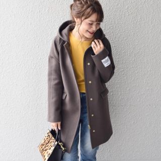 シップスフォーウィメン(SHIPS for women)の【2017AW】SHIPS HAMILTON LAMBS:2WAYフードコート(ロングコート)