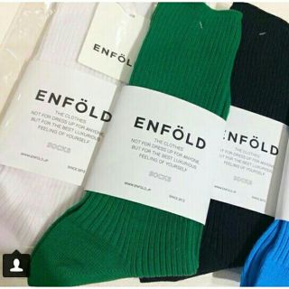 エンフォルド(ENFOLD)のENFOLD 靴下新品未使用(ソックス)