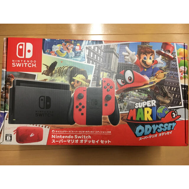 Nintendo switch スーパーマリオオデッセイ同梱版【新品未開封】 Nintendo switch スーパーマリオオデッセイ同梱版【新品未開封】