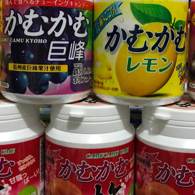 明治(メイジ)のかむかむボトル 5個セット 食品/飲料/酒の食品(菓子/デザート)の商品写真