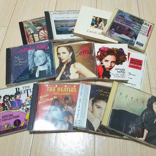 洋楽 70年代 80年代 90年代 POP CD まとめて11枚セット エンタメ/ホビーのCD(ポップス/ロック(洋楽))の商品写真