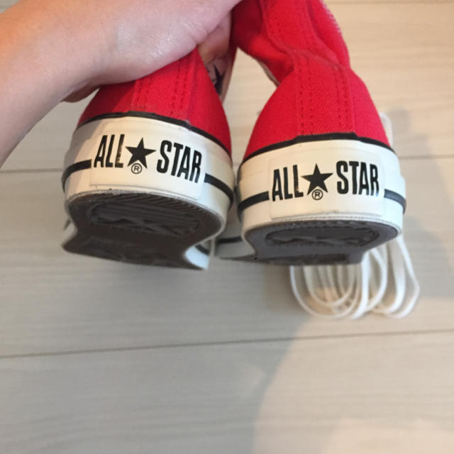 CONVERSE(コンバース)のコンバースオールスター レッド23cm レディースの靴/シューズ(スニーカー)の商品写真