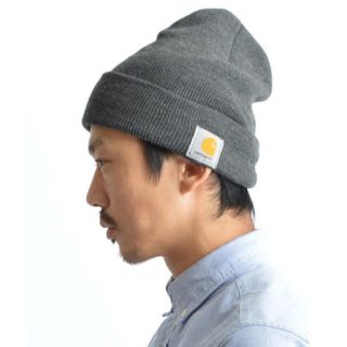 カーハート(carhartt)のCarhartt ニット帽 グレー(ニット帽/ビーニー)