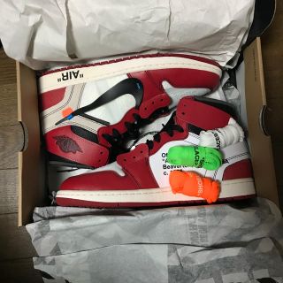 オフホワイト(OFF-WHITE)の最安値！！！ off-white  AJ1 NIKE(スニーカー)