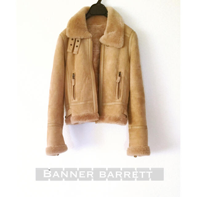 Banner Barrett(バナーバレット)のバナーバレット 本革ムートン colvette様専用 レディースのジャケット/アウター(毛皮/ファーコート)の商品写真