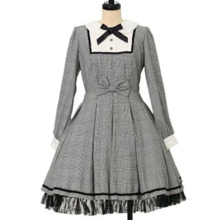 アンジェリックプリティー(Angelic Pretty)の♡Angelic Pretty　チェック長そでワンピース♡(ひざ丈ワンピース)