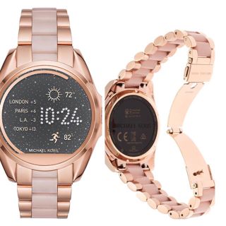 マイケルコース(Michael Kors)のMichael Kors スマートウォッチ ピンクゴールド(腕時計)