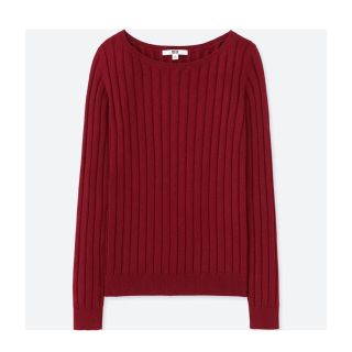 ユニクロ(UNIQLO)のさあやん様専用 ユニクロ コットンカシミヤワイドリブセーターM(ニット/セーター)