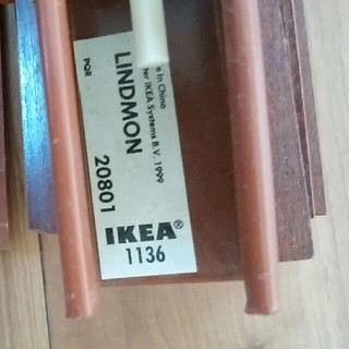 IKEA イケアLINDMON ウッドブラインド 2個セット
