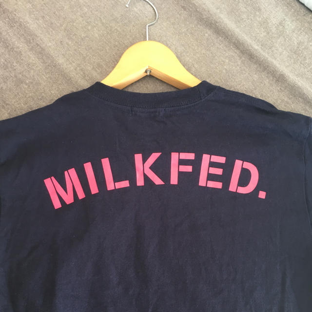 MILKFED.(ミルクフェド)の※ karin様専用 ※ MILKFED. Tシャツ ネイビー レディースのトップス(Tシャツ(半袖/袖なし))の商品写真