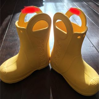 クロックス(crocs)のcrocs 子供用 レインシューズ(長靴/レインシューズ)