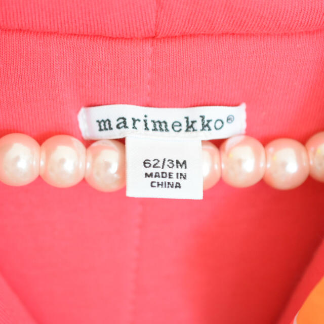 marimekko(マリメッコ)の【美品】マリメッコ ジャンプスーツ カバーオール 3M  キッズ/ベビー/マタニティのベビー服(~85cm)(ジャケット/コート)の商品写真