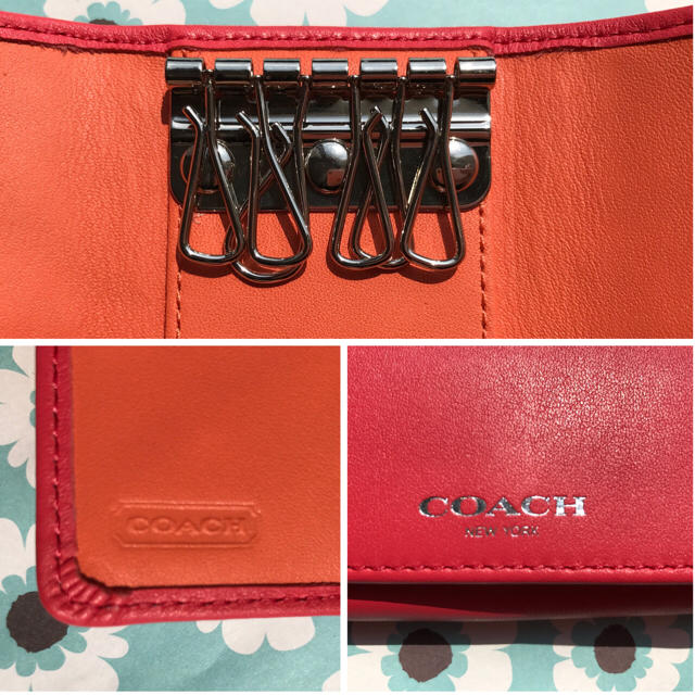 COACH(コーチ)の母の日セール！ ★訳あり未使用品★ COACH 6連キーケース レディースのファッション小物(キーケース)の商品写真