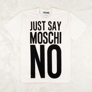 モスキーノ(MOSCHINO)の2017ss MOSCHINO モスキーノ スローガンＴシャツ(その他)