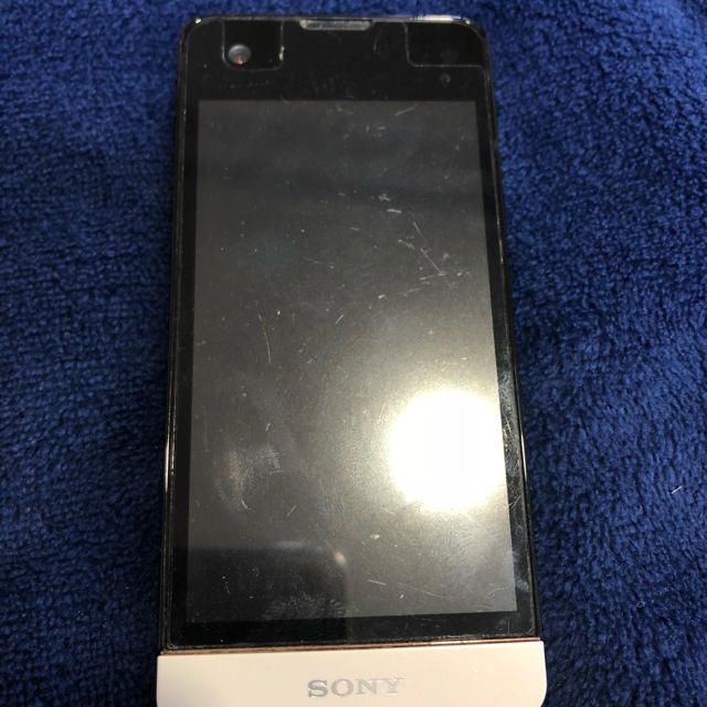 SONY(ソニー)のdocomo xperia sx SO-05D white スマホ/家電/カメラのスマートフォン/携帯電話(スマートフォン本体)の商品写真