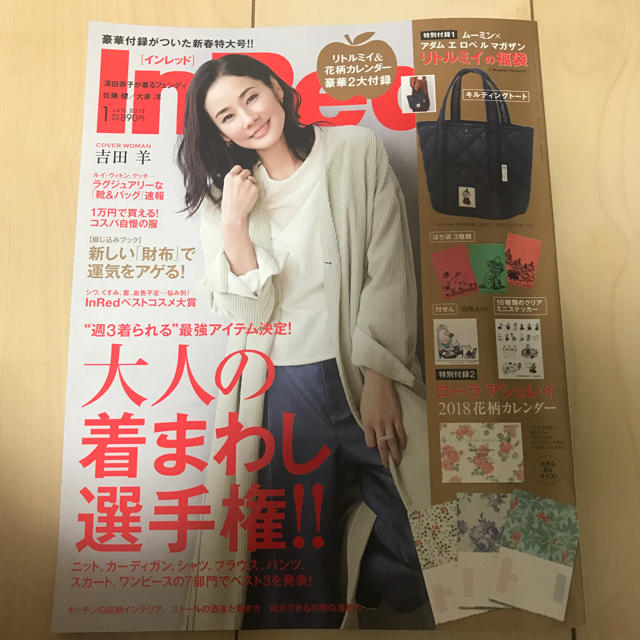 宝島社(タカラジマシャ)のインレッド 最新号 エンタメ/ホビーの雑誌(ファッション)の商品写真