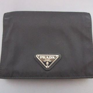 プラダ(PRADA)の◇PRADA プラダ ナイロン 二つ折り財布◇(折り財布)