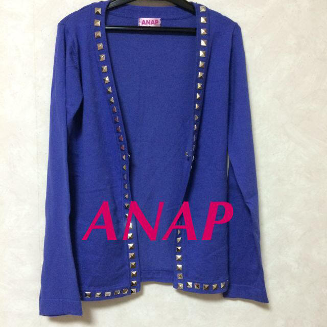 ANAP(アナップ)のANAP♡スタッズカーディガン レディースのトップス(カーディガン)の商品写真