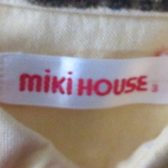 mikihouse(ミキハウス)の【処分価格！！】ミキハウス　　ボタンダウンシャツ　90～100 キッズ/ベビー/マタニティのキッズ服男の子用(90cm~)(ブラウス)の商品写真