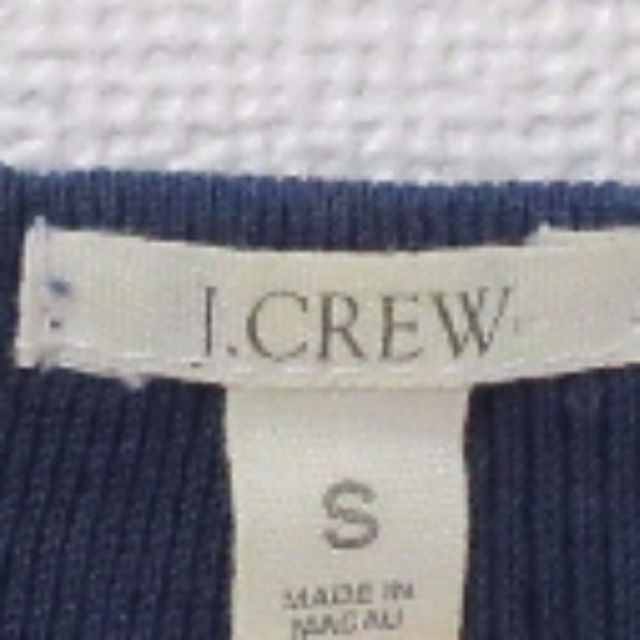 J.Crew(ジェイクルー)の【未使用】J.CREW　リブタンクトップ　M レディースのトップス(タンクトップ)の商品写真